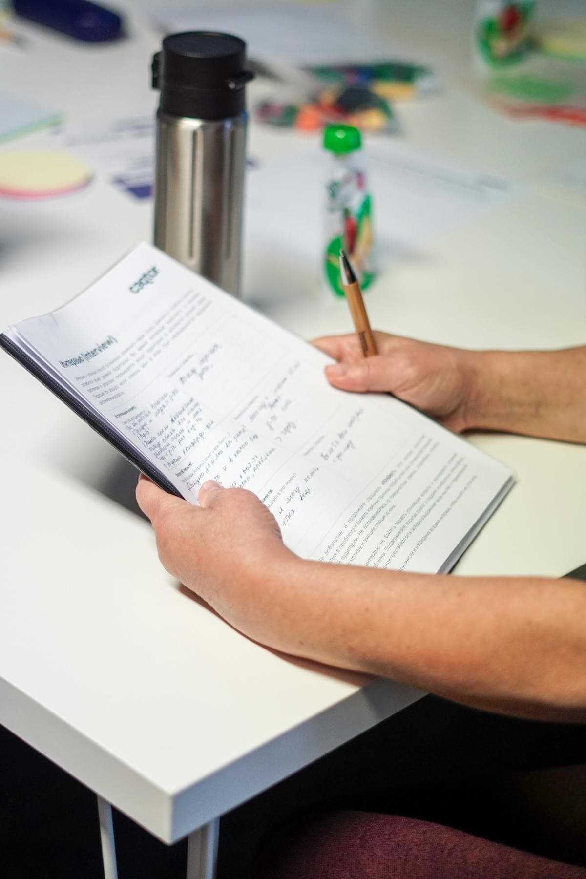 Reviewing a document page before convert scanned PDF to PNG delivery